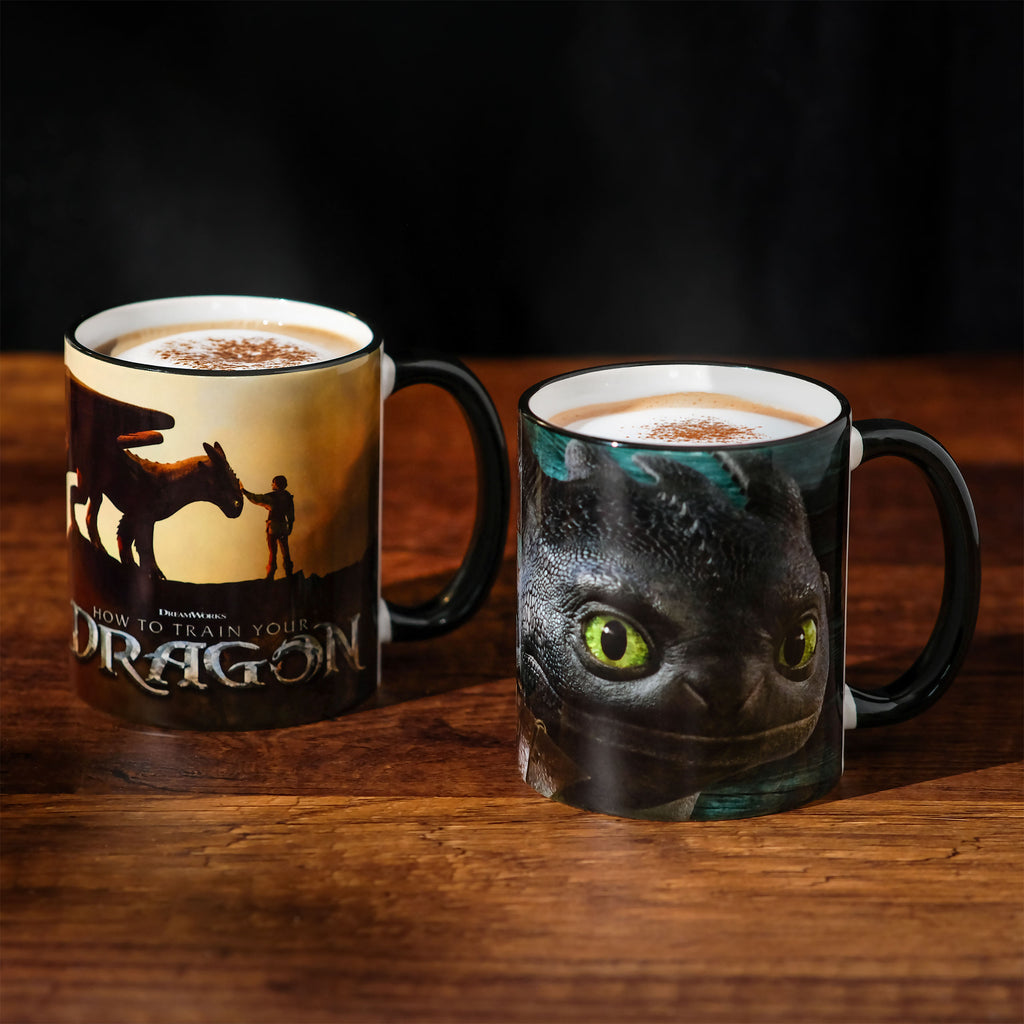 Imagen del producto Cómo Entrenar a tu Dragón - Taza Póster