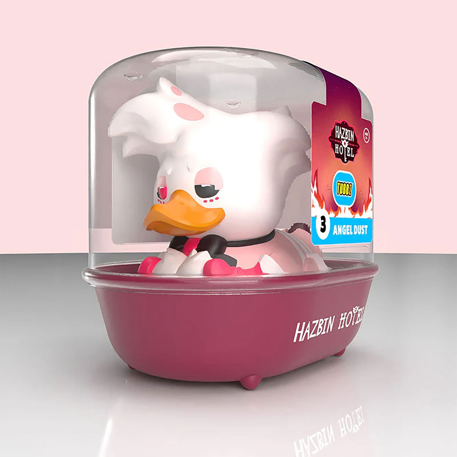 Product image Hazbin Hotel - Angel Dust TUBBZ collectible duck