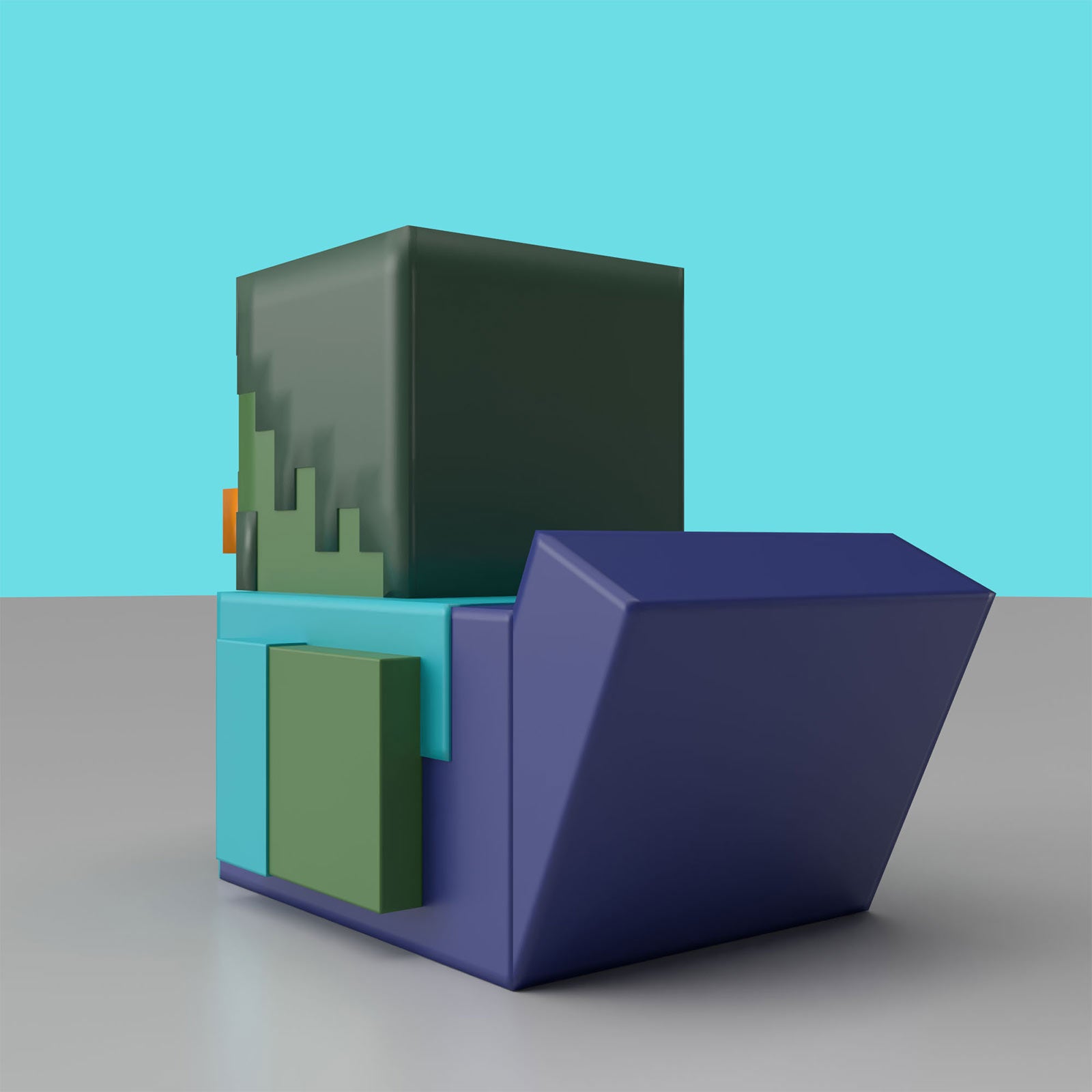 Product image Minecraft - Zombie Mini TUBBZ Collectible Duck