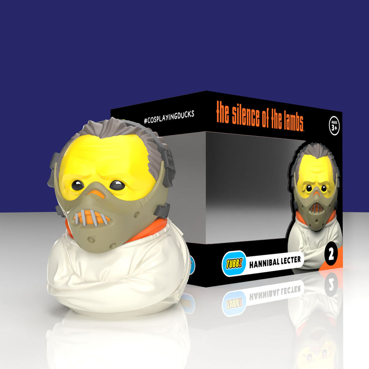 Imagen del producto Pato decorativo Hannibal Lecter TUBBZ – El silencio de los corderos