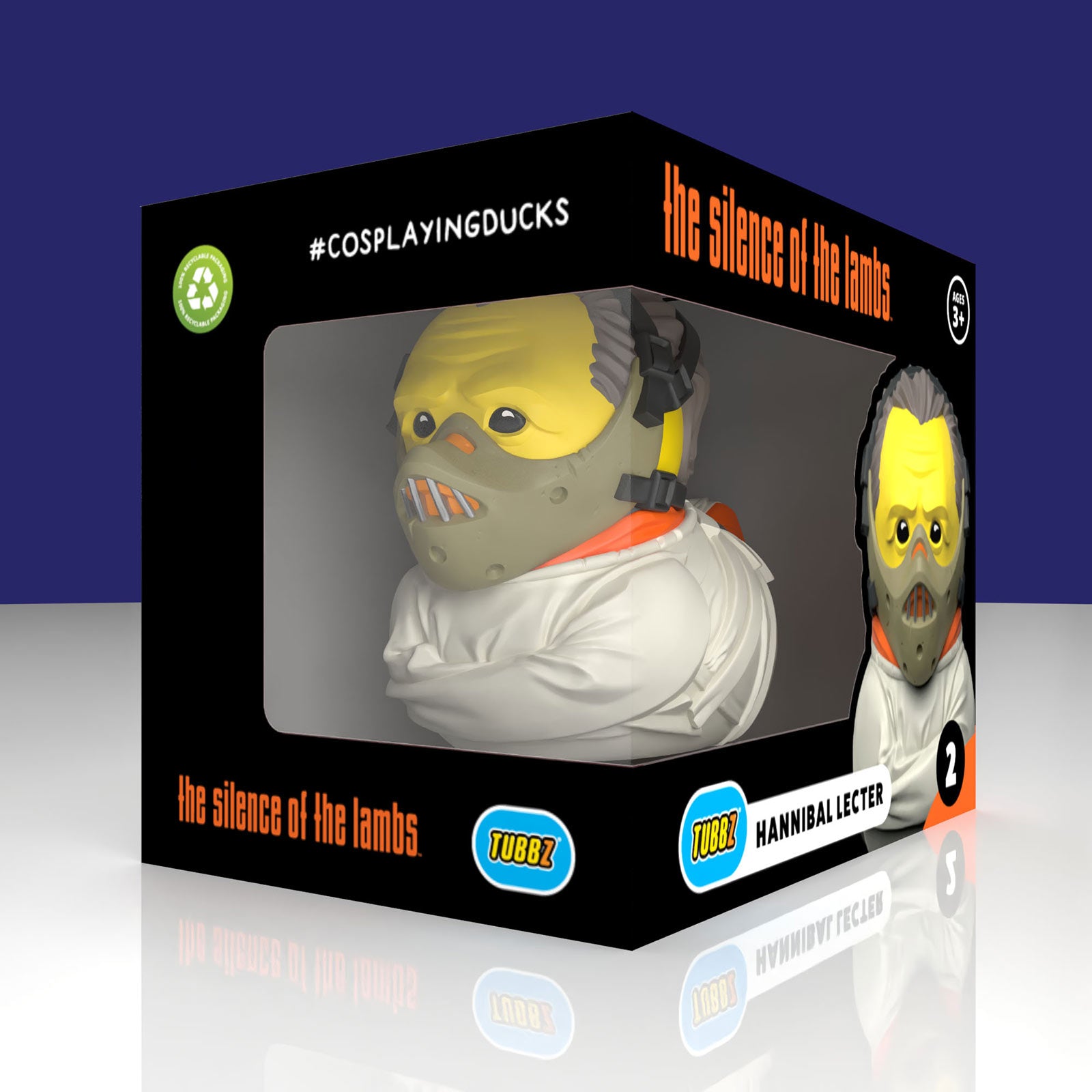 Imagen del producto Pato decorativo Hannibal Lecter TUBBZ – El silencio de los corderos