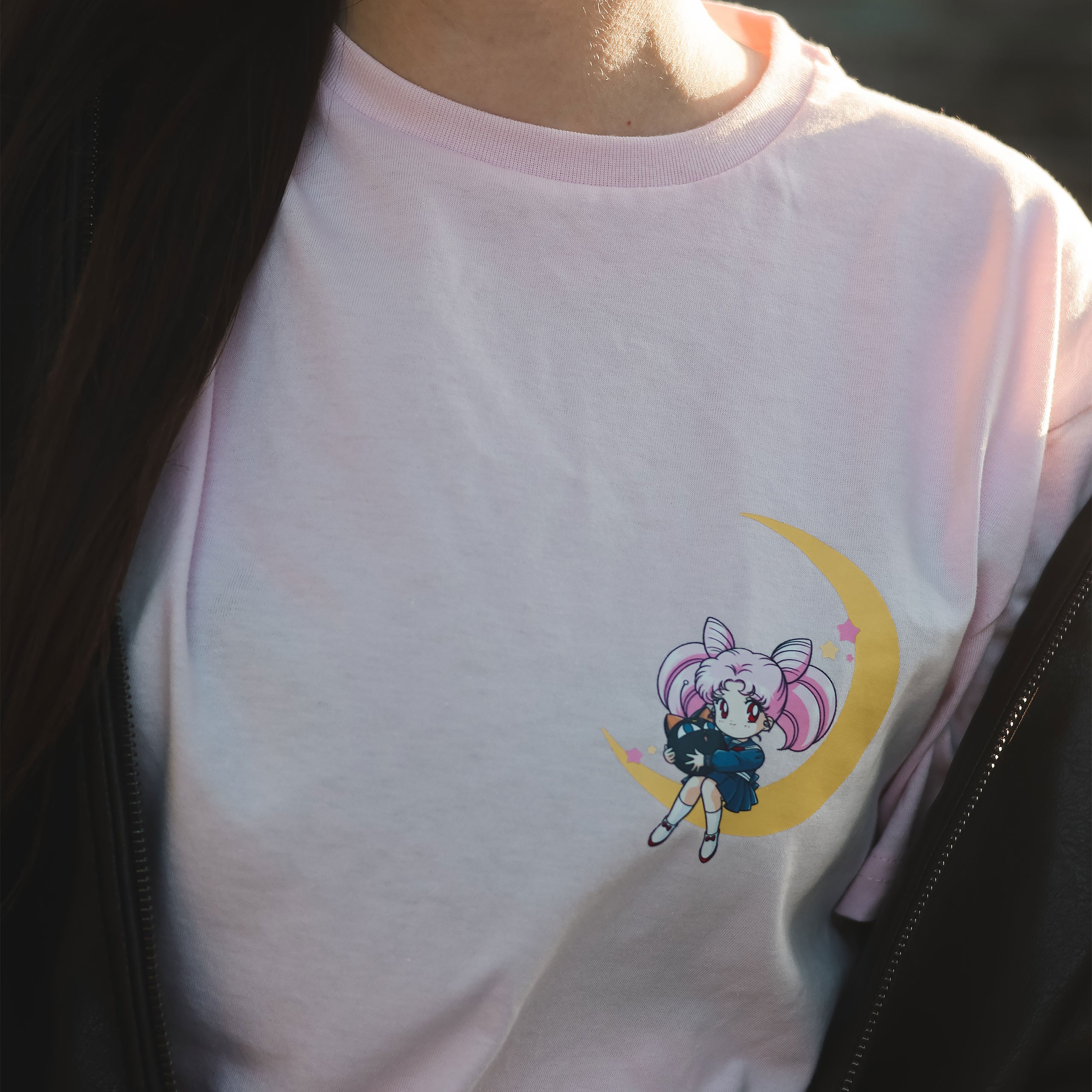 Imagen del producto Camiseta Sailor Moon Chibiusa rosa