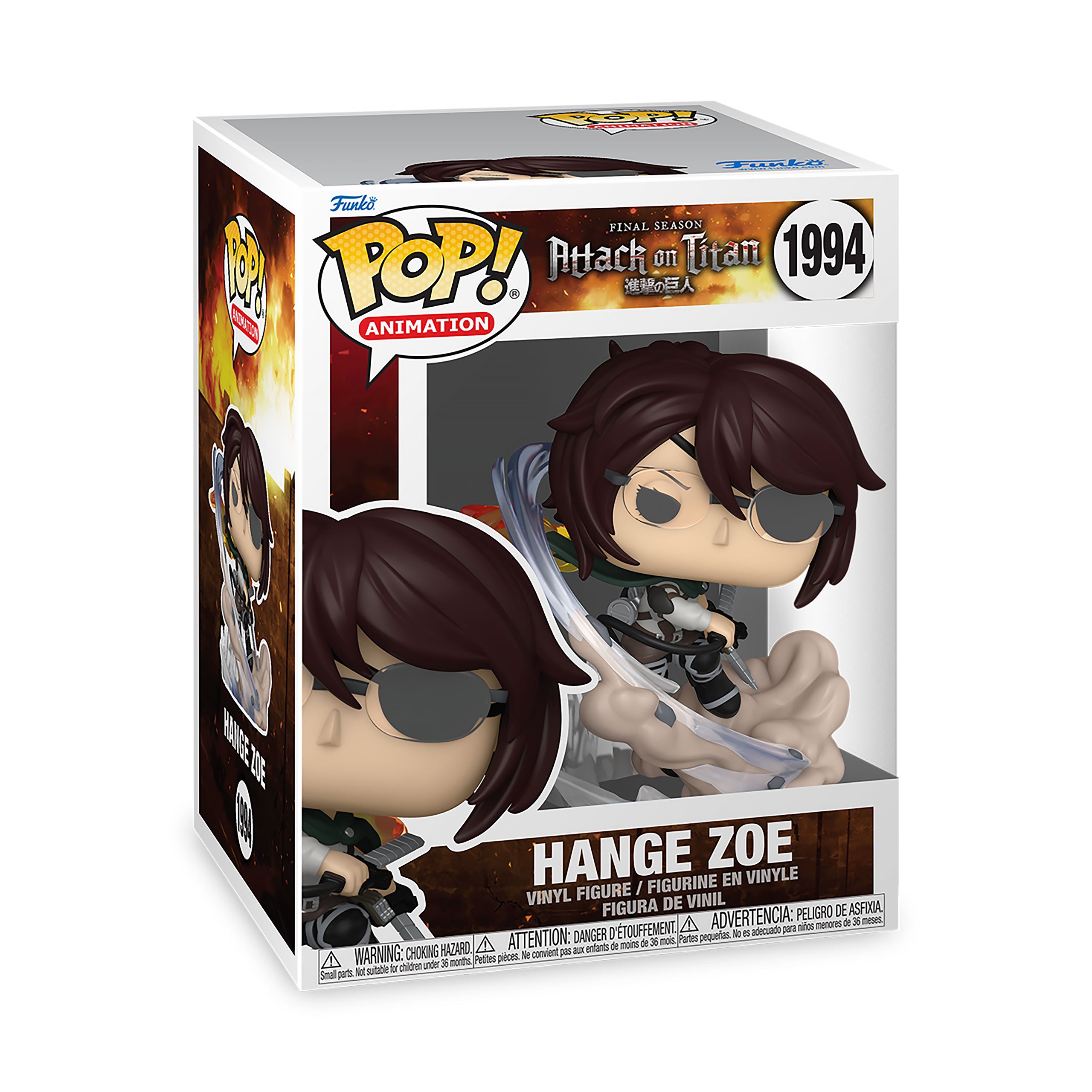 Imagen del producto Attack on Titan - Figura Funko Pop Hange Zoe