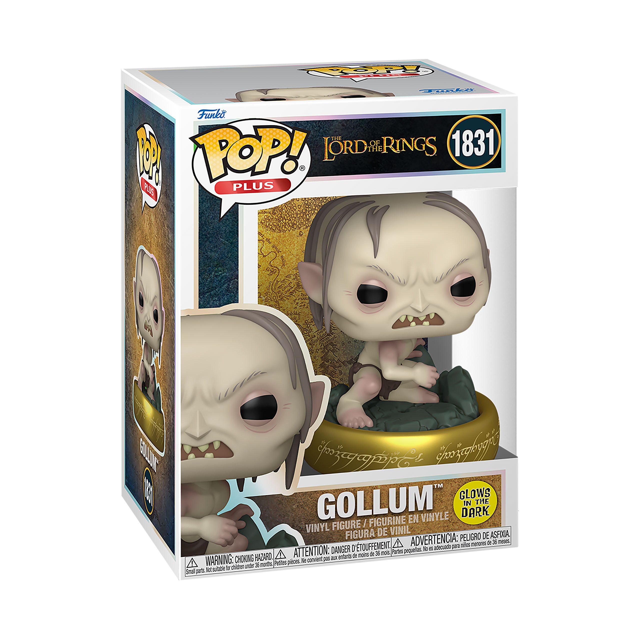 Imagen del producto El Señor de los Anillos – Gollum Glow-in-the-Dark Figura Funko Pop!