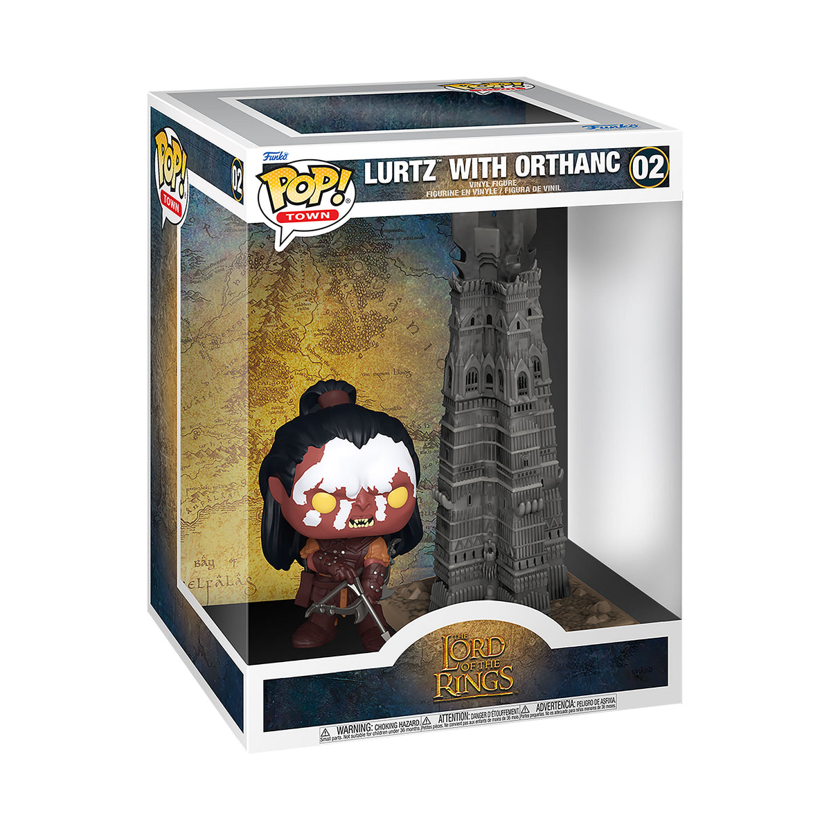 Imagen del producto El Señor de los Anillos - Lurtz con Orthanc Figura Funko Pop!
