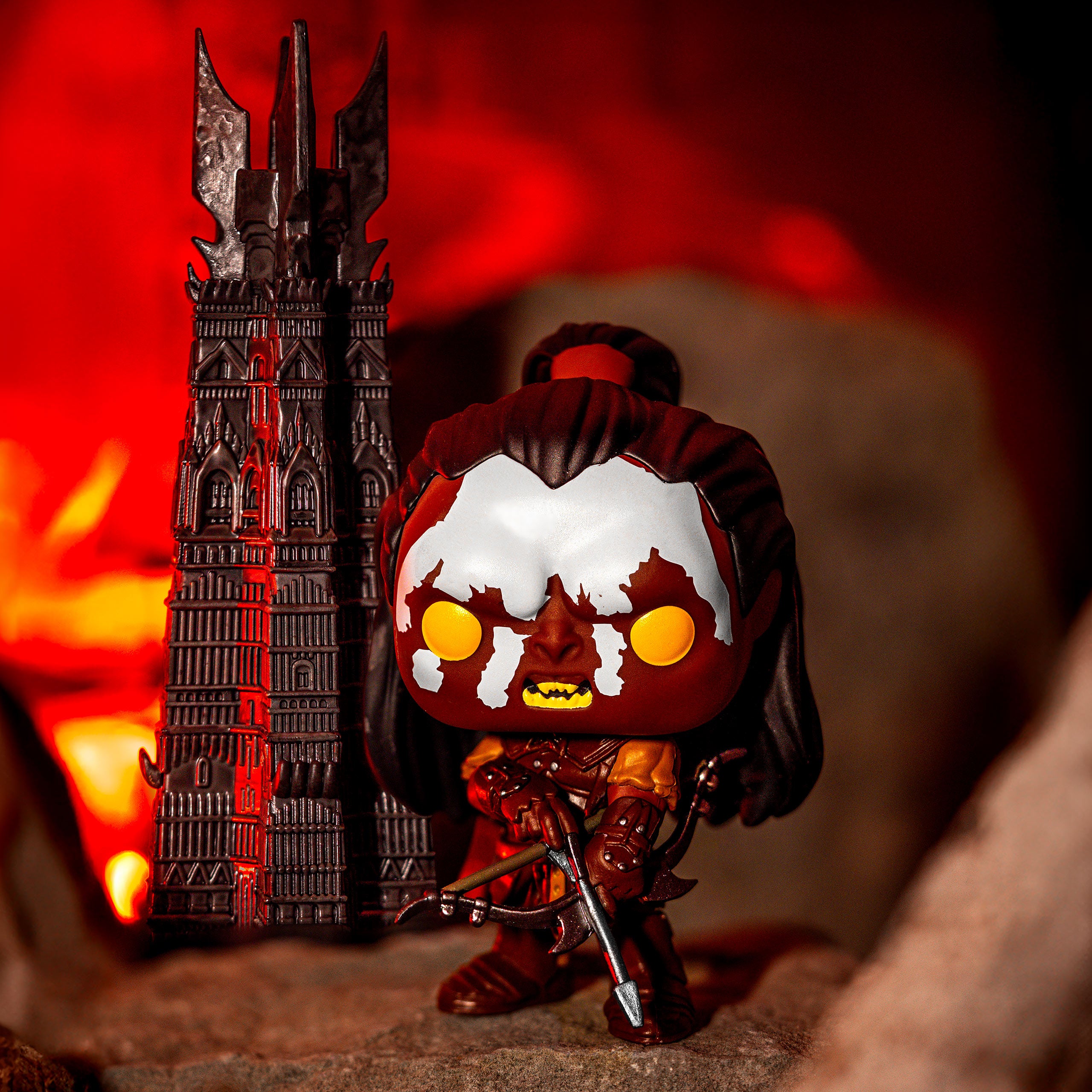 Imagen del producto El Señor de los Anillos - Lurtz con Orthanc Figura Funko Pop!