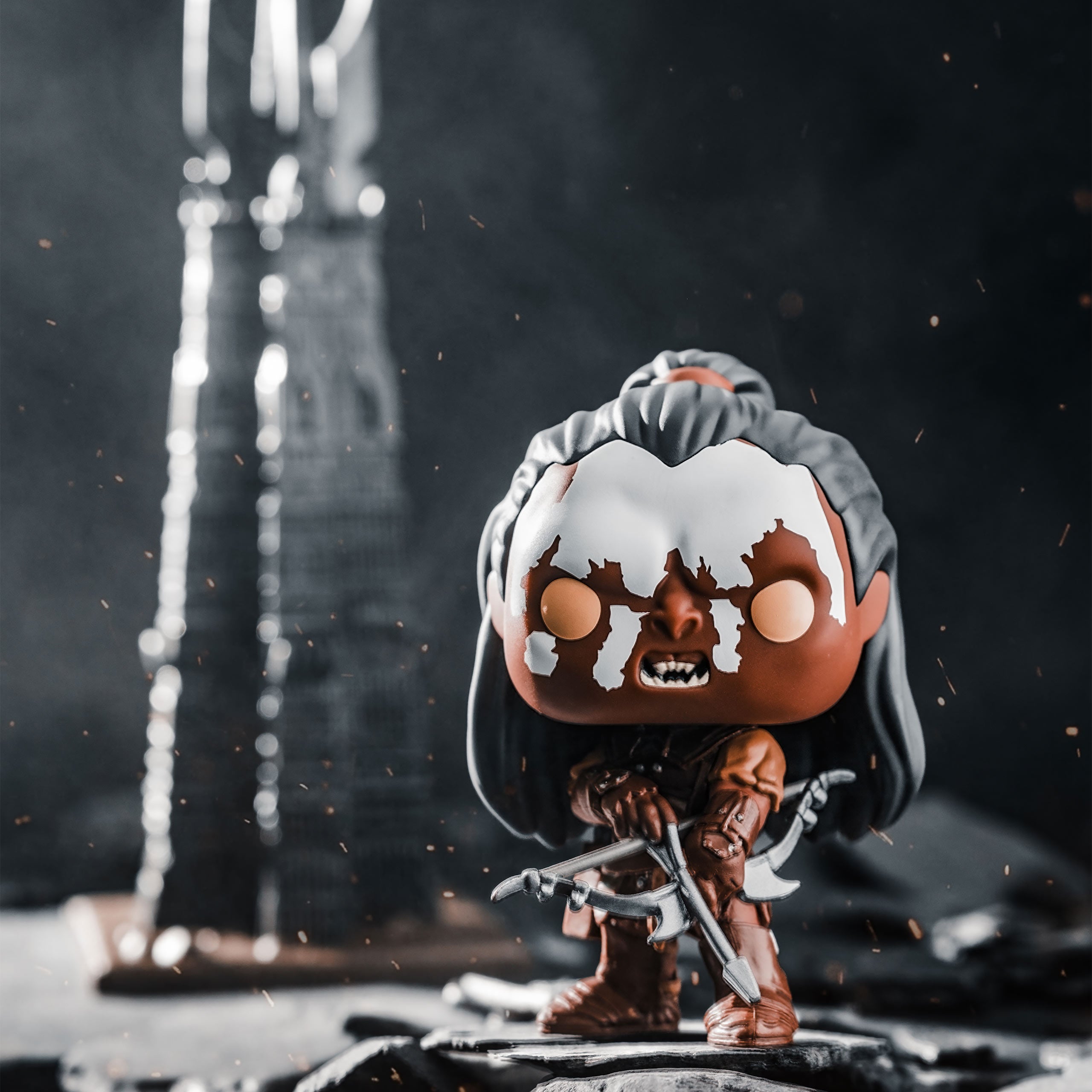 Imagen del producto El Señor de los Anillos - Lurtz con Orthanc Figura Funko Pop!