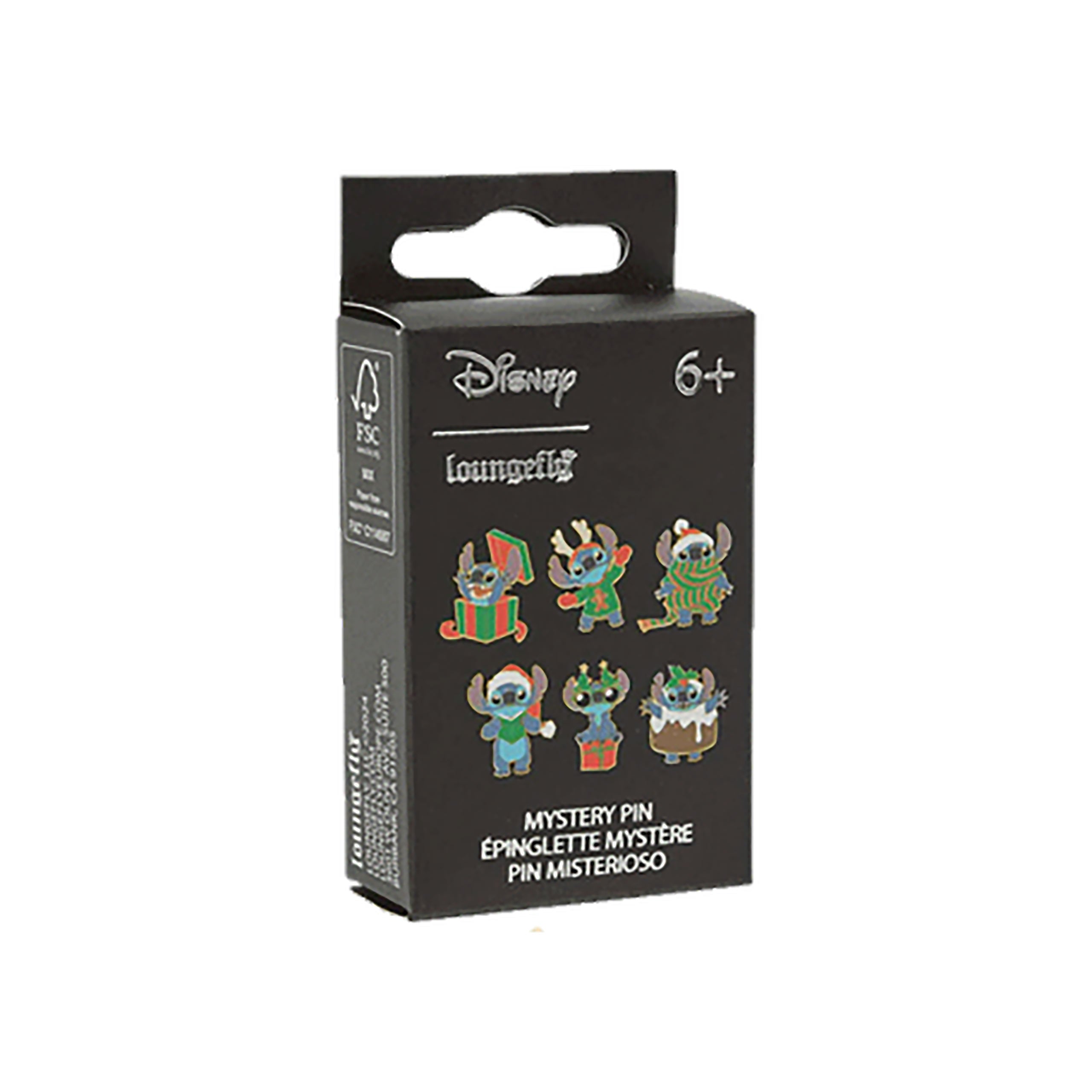 Imagen del producto Lilo & Stitch - Pin misterioso navideño