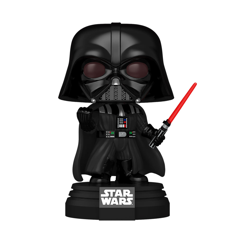 Imagen del producto Figura Funko Pop de Darth Vader con cabeza oscilante, luz y sonido - Star Wars