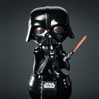 Imagen del producto Figura Funko Pop de Darth Vader con cabeza oscilante, luz y sonido - Star Wars