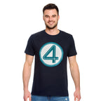 Imagen del producto Fantastic Four - Camiseta emblema azul