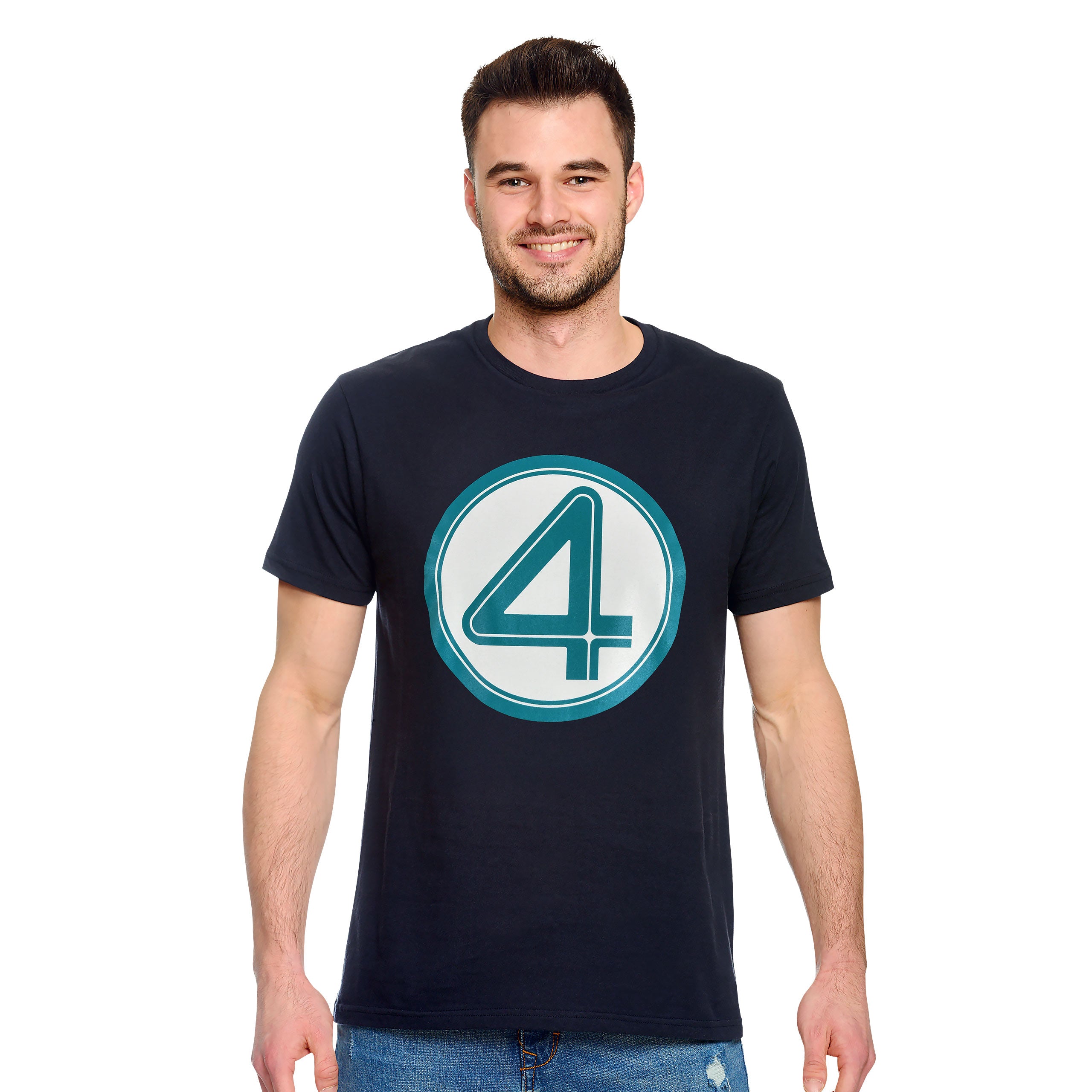 Imagen del producto Fantastic Four - Camiseta emblema azul