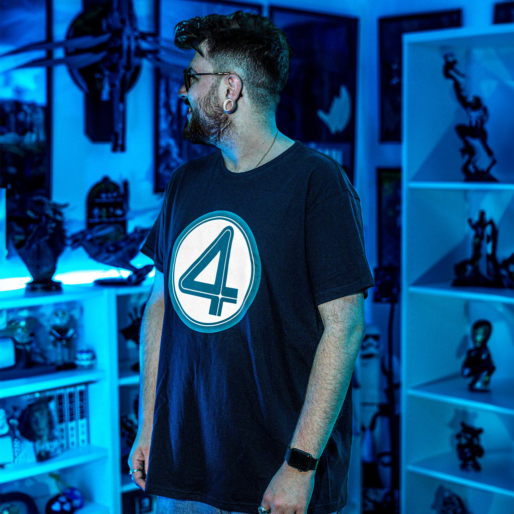 Imagen del producto Fantastic Four - Camiseta emblema azul
