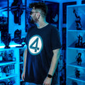 Imagen del producto Fantastic Four - Camiseta emblema azul