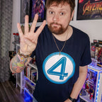 Imagen del producto Fantastic Four - Camiseta emblema azul