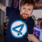 Imagen del producto Fantastic Four - Camiseta emblema azul