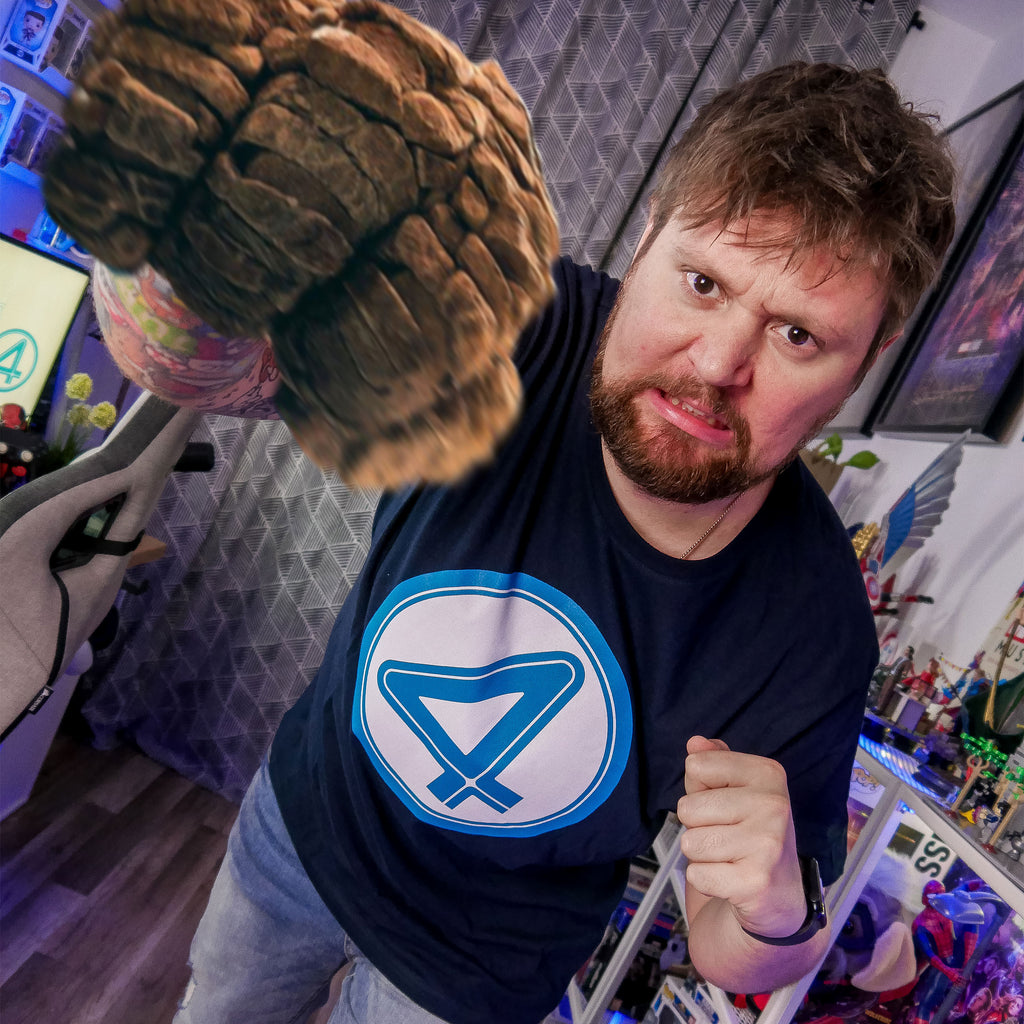 Imagen del producto Fantastic Four - Camiseta emblema azul