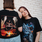 Imagen del producto Star Wars - Camiseta Póster Darth Vader Episodio III Negra