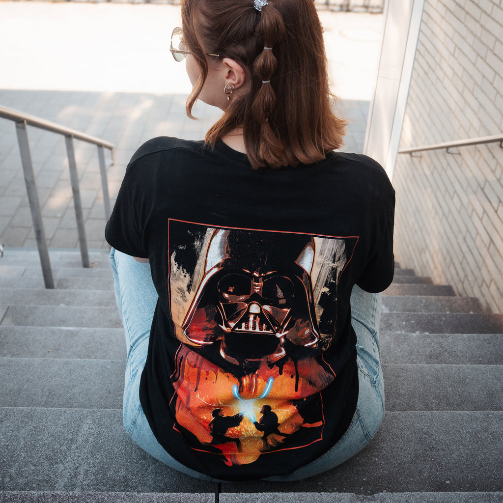Imagen del producto Star Wars - Camiseta Póster Darth Vader Episodio III Negra