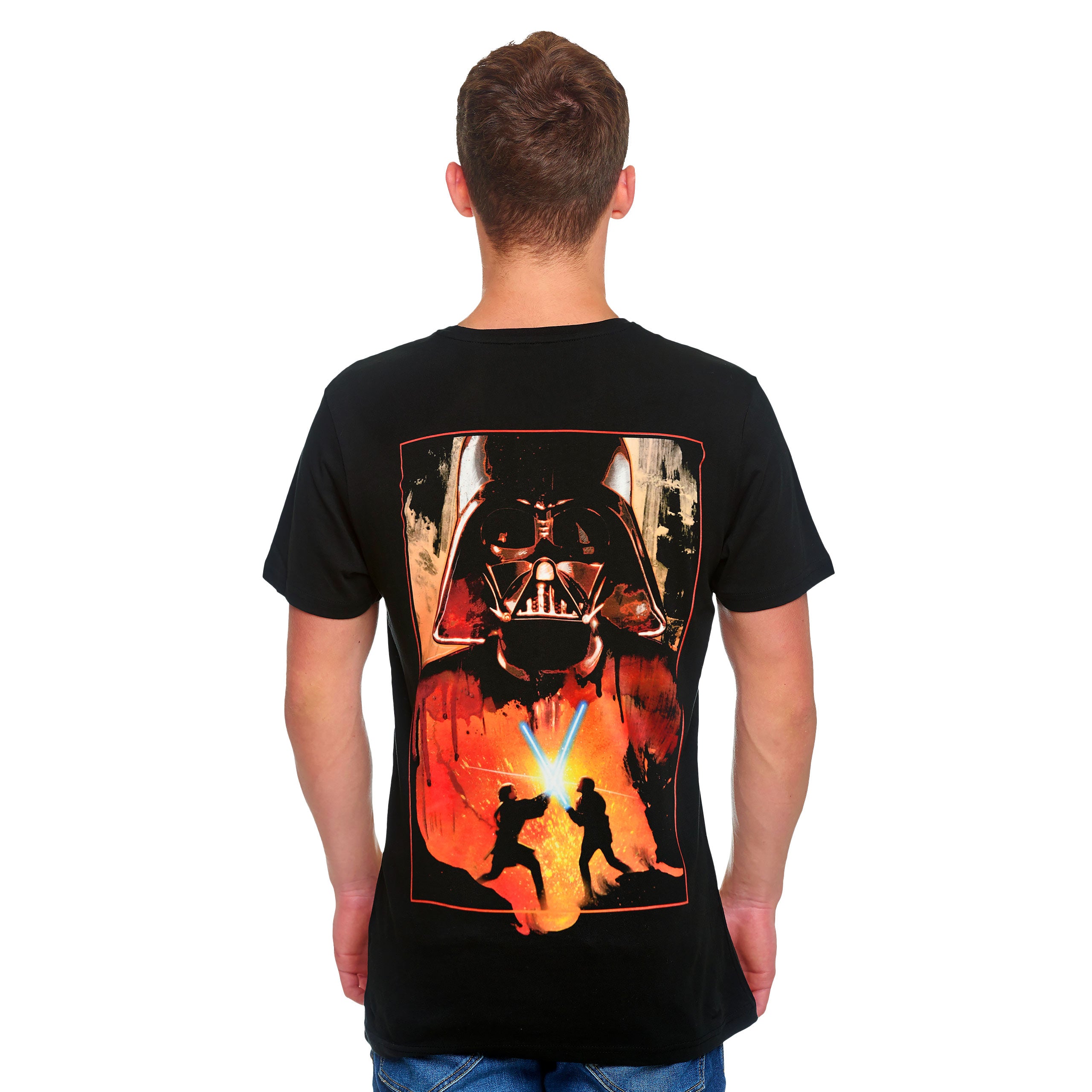 Imagen del producto Star Wars - Camiseta Póster Darth Vader Episodio III Negra