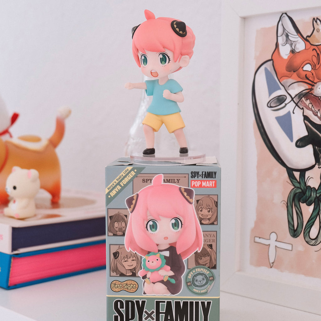 Imagen del producto Spy x Family - Figura Misteriosa POP MART 'La vida diaria de Anya'