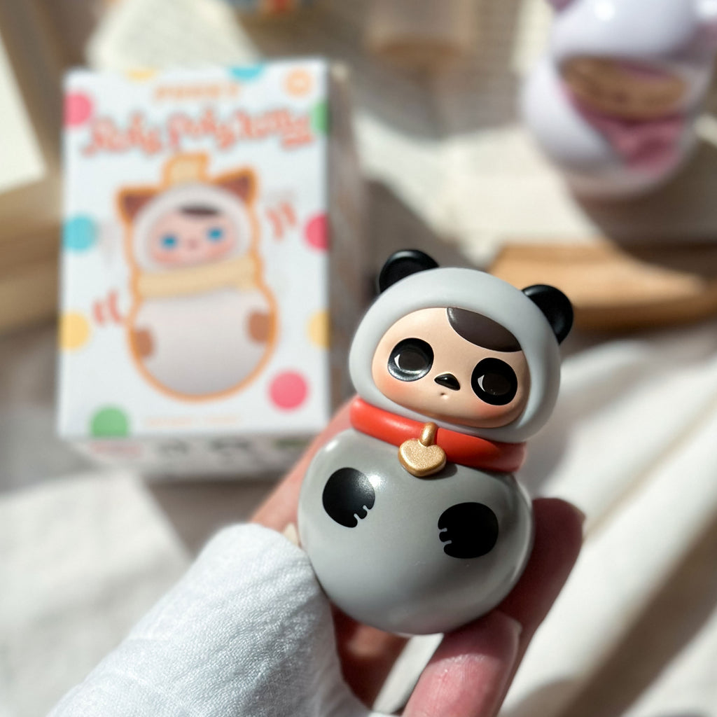 Imagen del producto Pucky - Serie Roly-Poly Kitty POP MART Figura Misteriosa