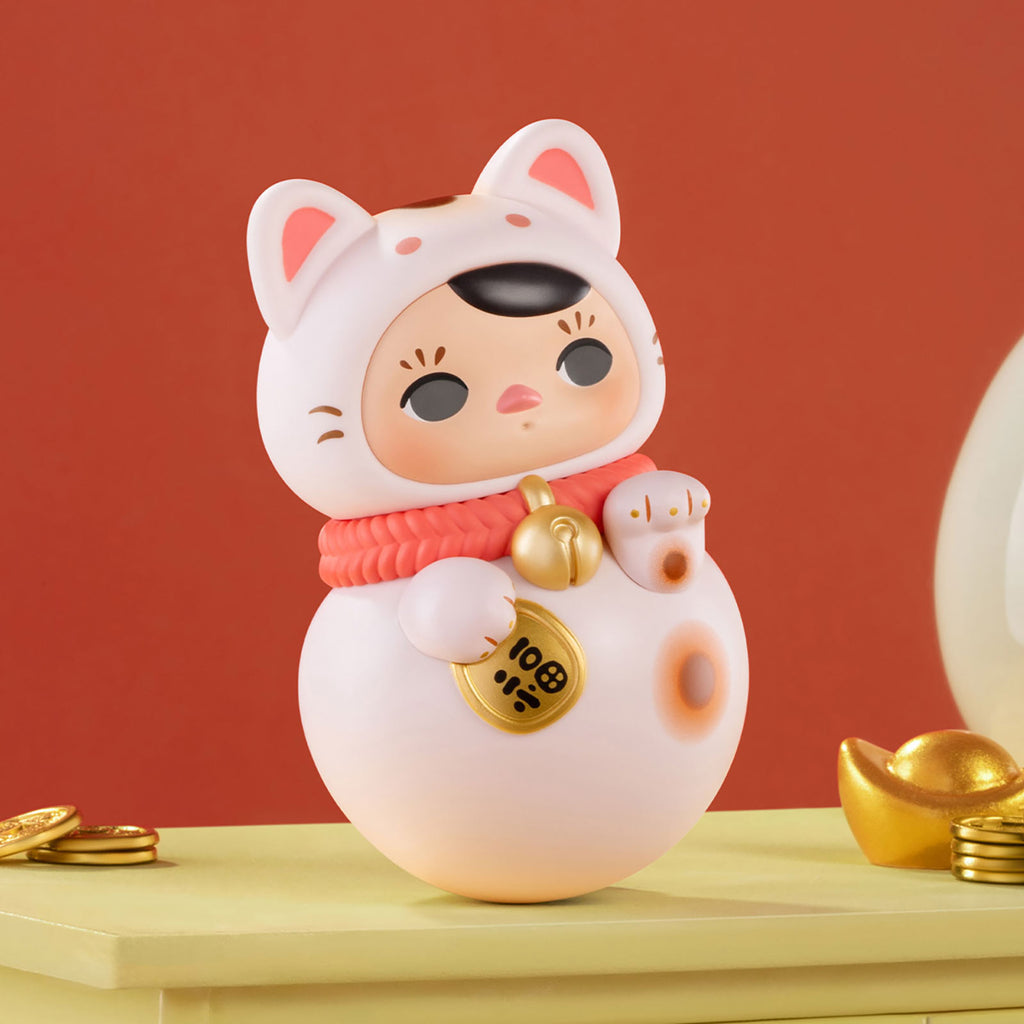 Imagen del producto Pucky - Serie Roly-Poly Kitty POP MART Figura Misteriosa