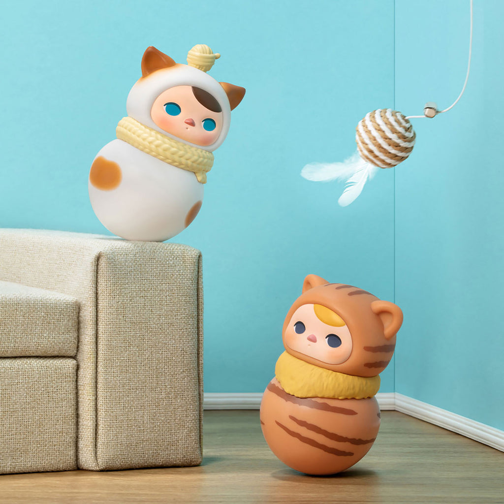 Imagen del producto Pucky - Serie Roly-Poly Kitty POP MART Figura Misteriosa