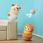Imagen del producto Pucky - Serie Roly-Poly Kitty POP MART Figura Misteriosa