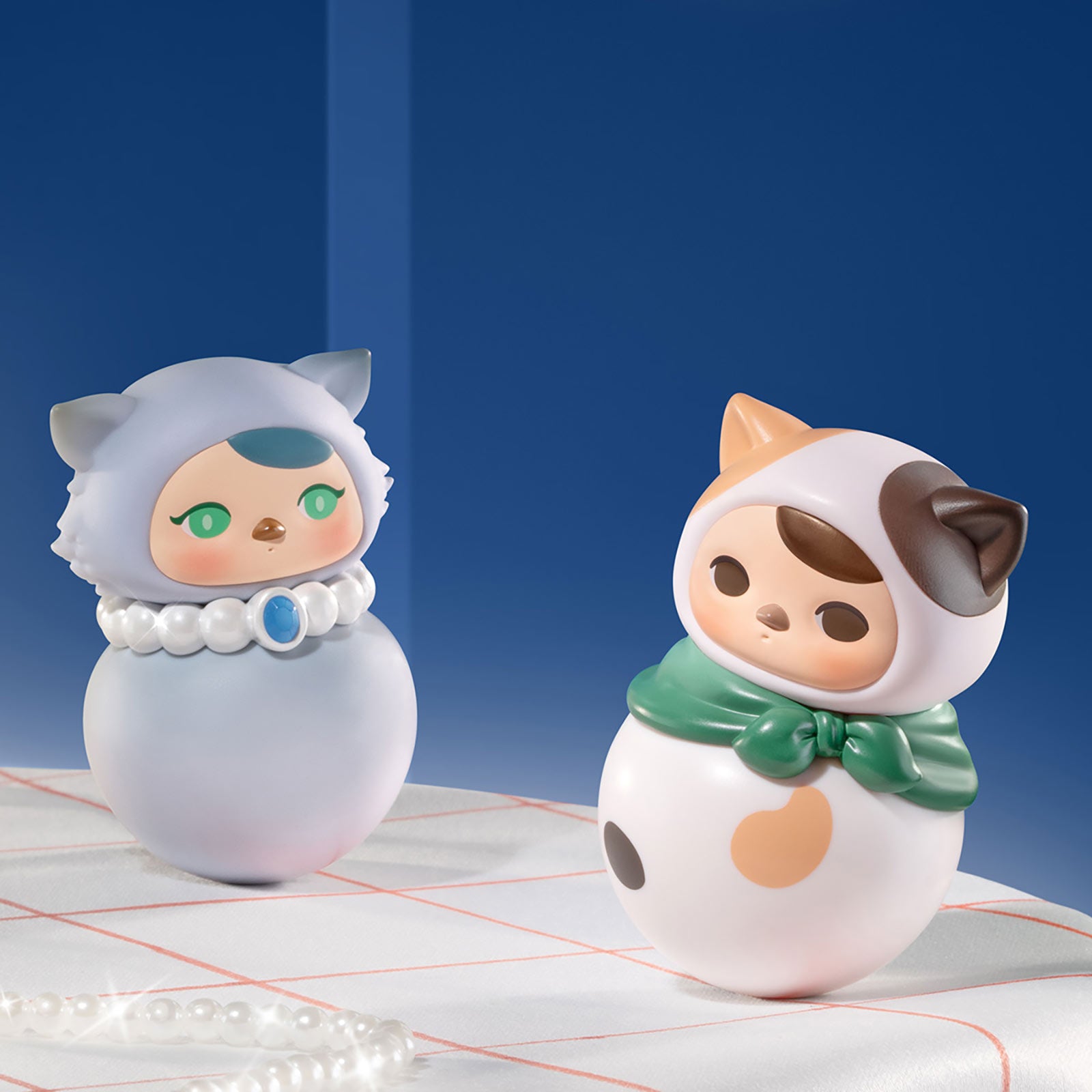 Imagen del producto Pucky - Serie Roly-Poly Kitty POP MART Figura Misteriosa