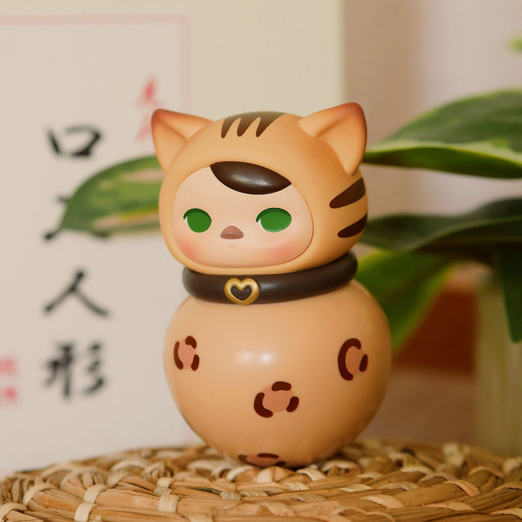 Imagen del producto Pucky - Serie Roly-Poly Kitty POP MART Figura Misteriosa