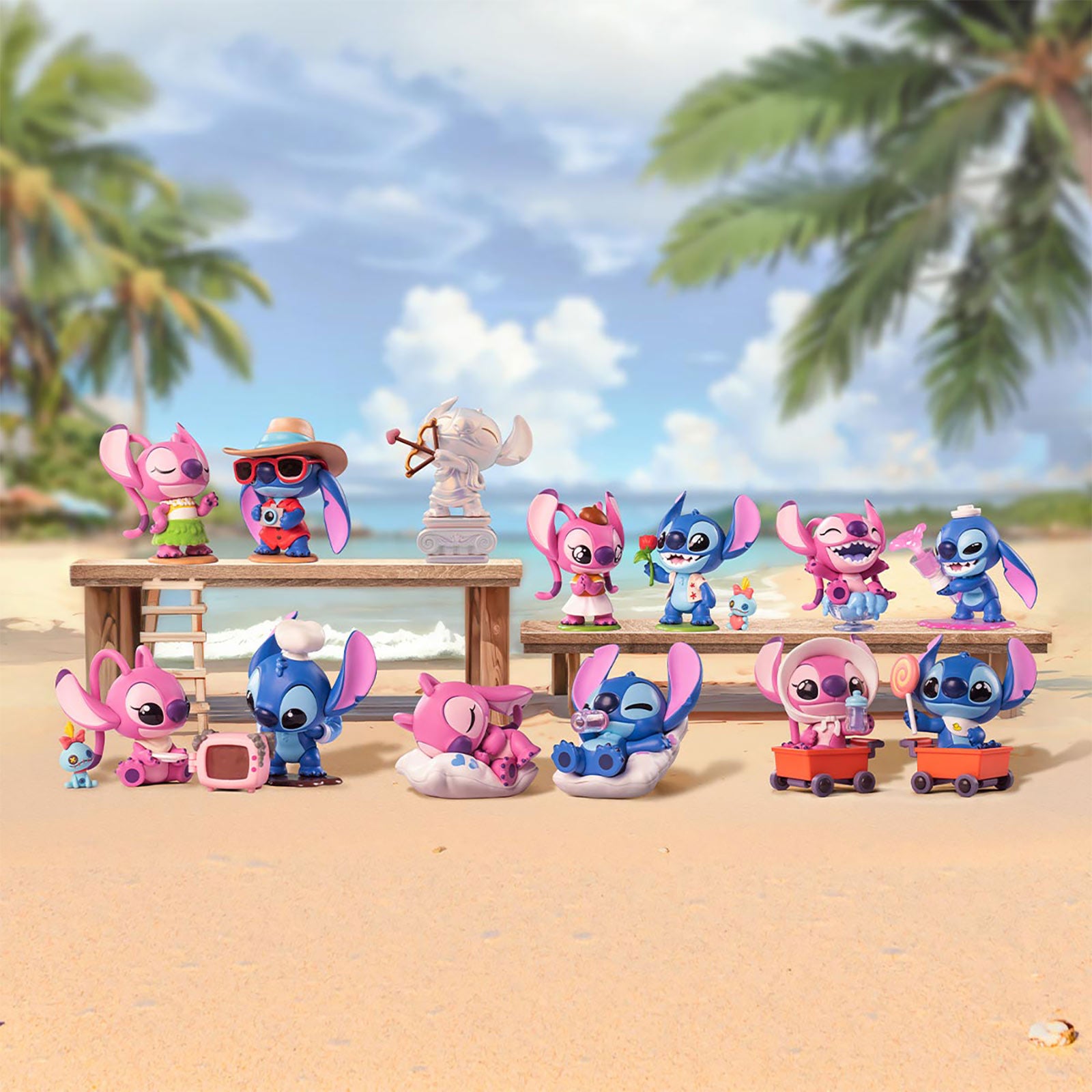 Product image Lilo & Stitch - Stitch on a Date Series POP MART Mystery Figures Display
