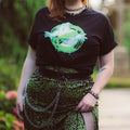 Imagen del producto Ghostbusters - Camiseta Logo Slime Glow in the Dark Negra