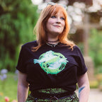 Imagen del producto Ghostbusters - Camiseta Logo Slime Glow in the Dark Negra