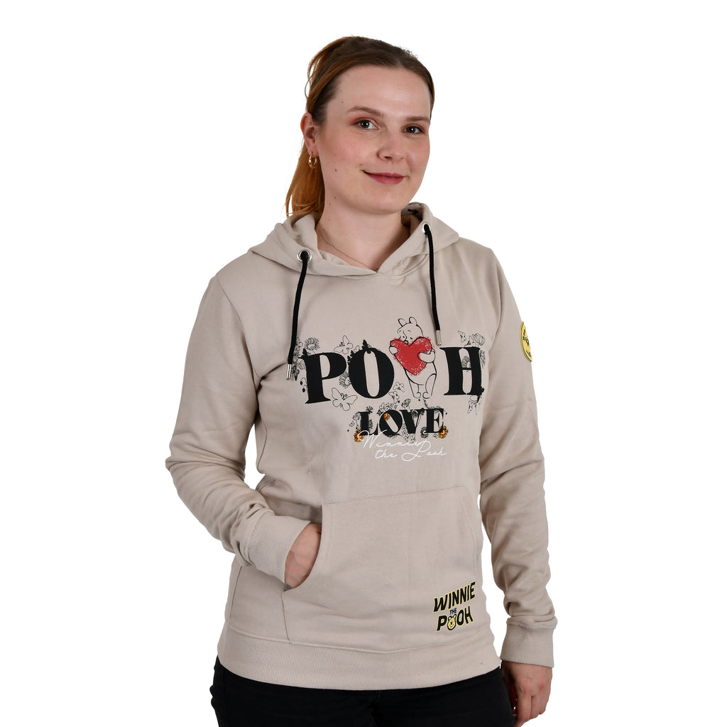 Imagen del producto Winnie the Pooh - Sudadera con capucha Pooh Love beige