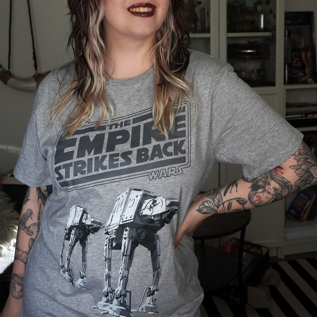Imagen del producto Star Wars - El Imperio contraataca camiseta gris