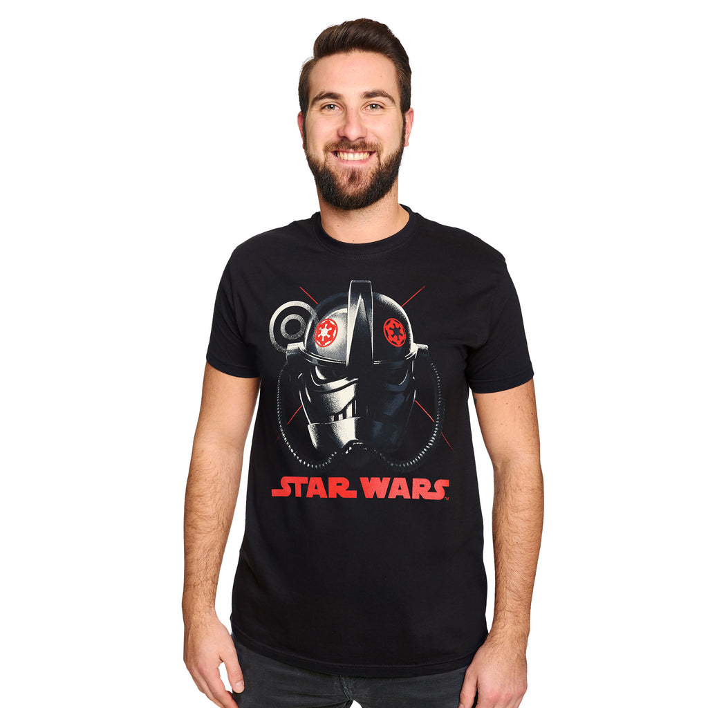 Imagen del producto Star Wars - Andor camiseta casco TIE Avenger negra