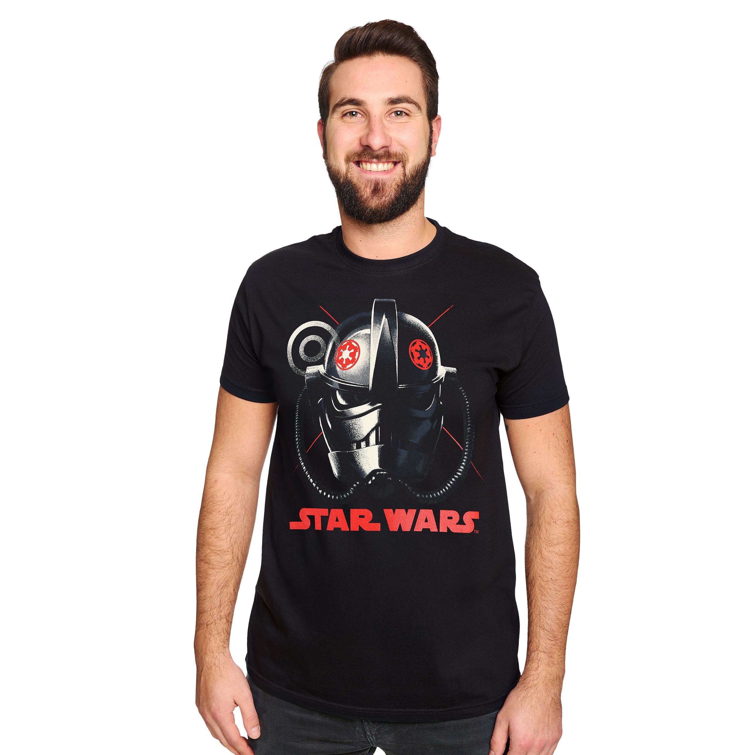 Imagen del producto Star Wars - Andor camiseta casco TIE Avenger negra