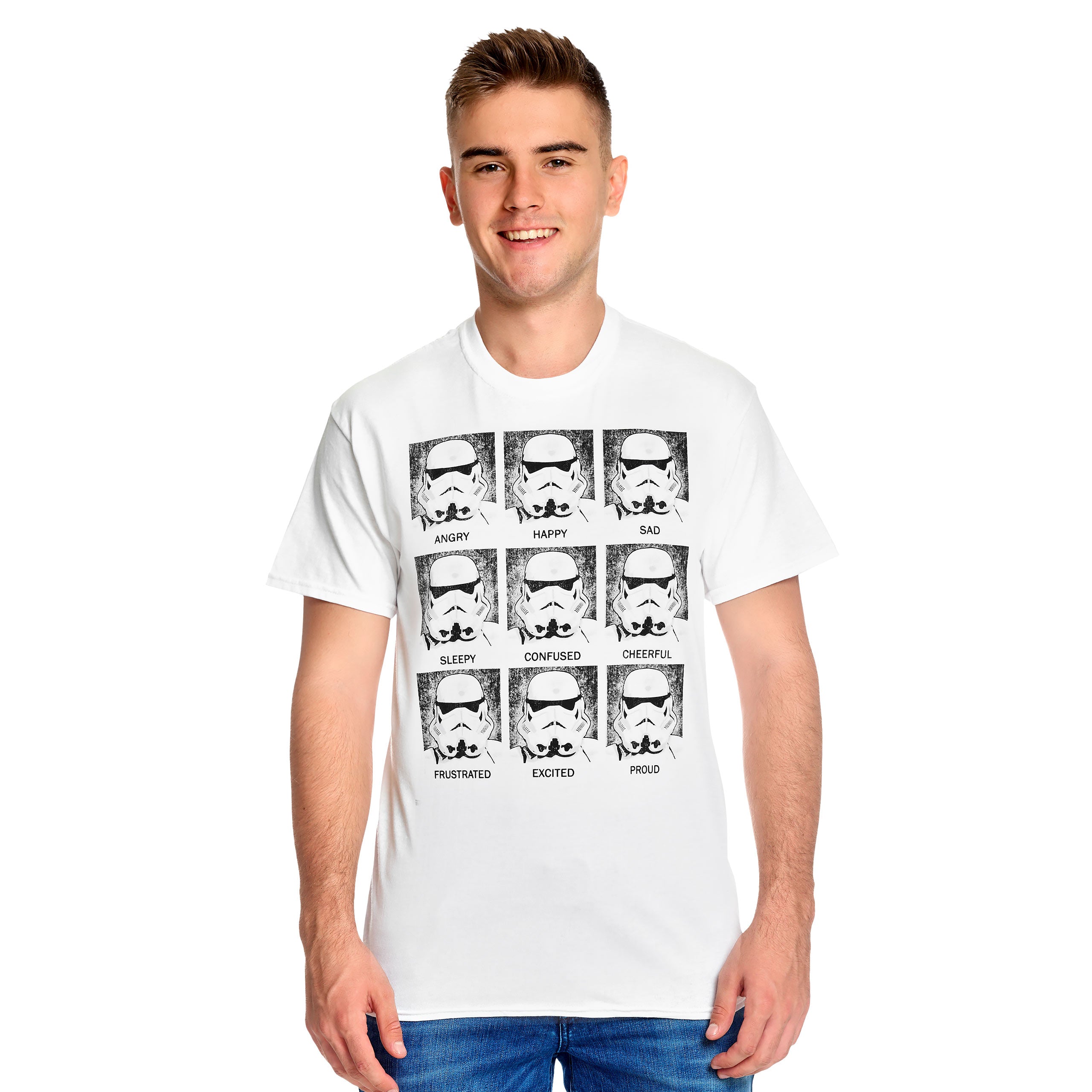Imagen del producto Camiseta Stormtrooper Multiface blanca - Star Wars