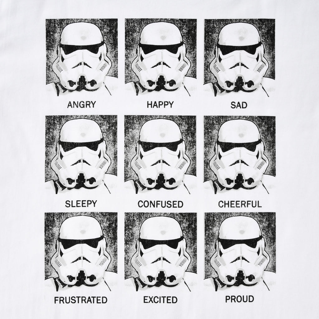 Imagen del producto Camiseta Stormtrooper Multiface blanca - Star Wars