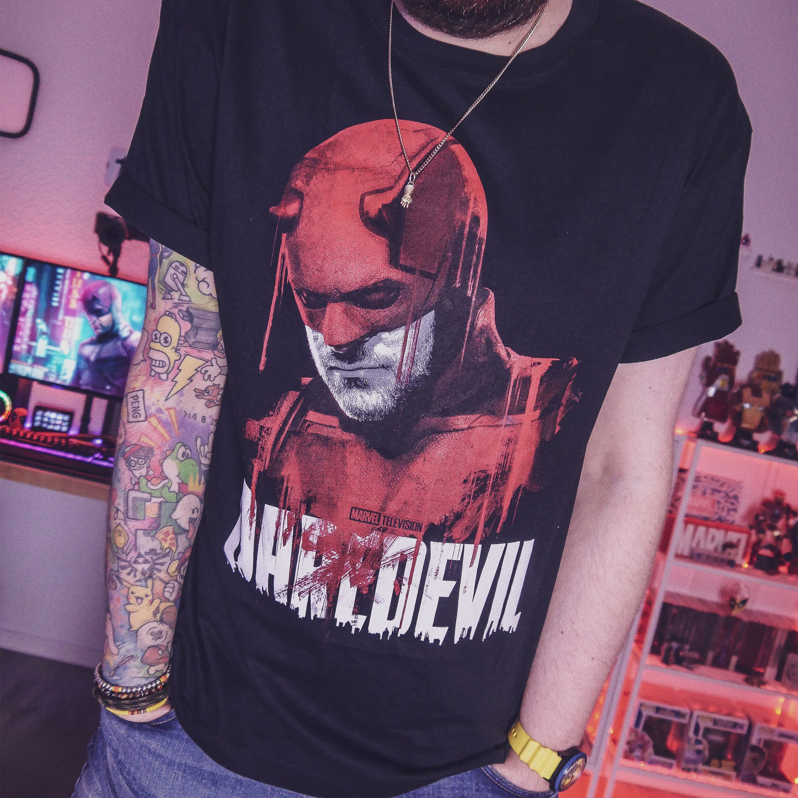 Imagen del producto Daredevil - Blood Camiseta negra