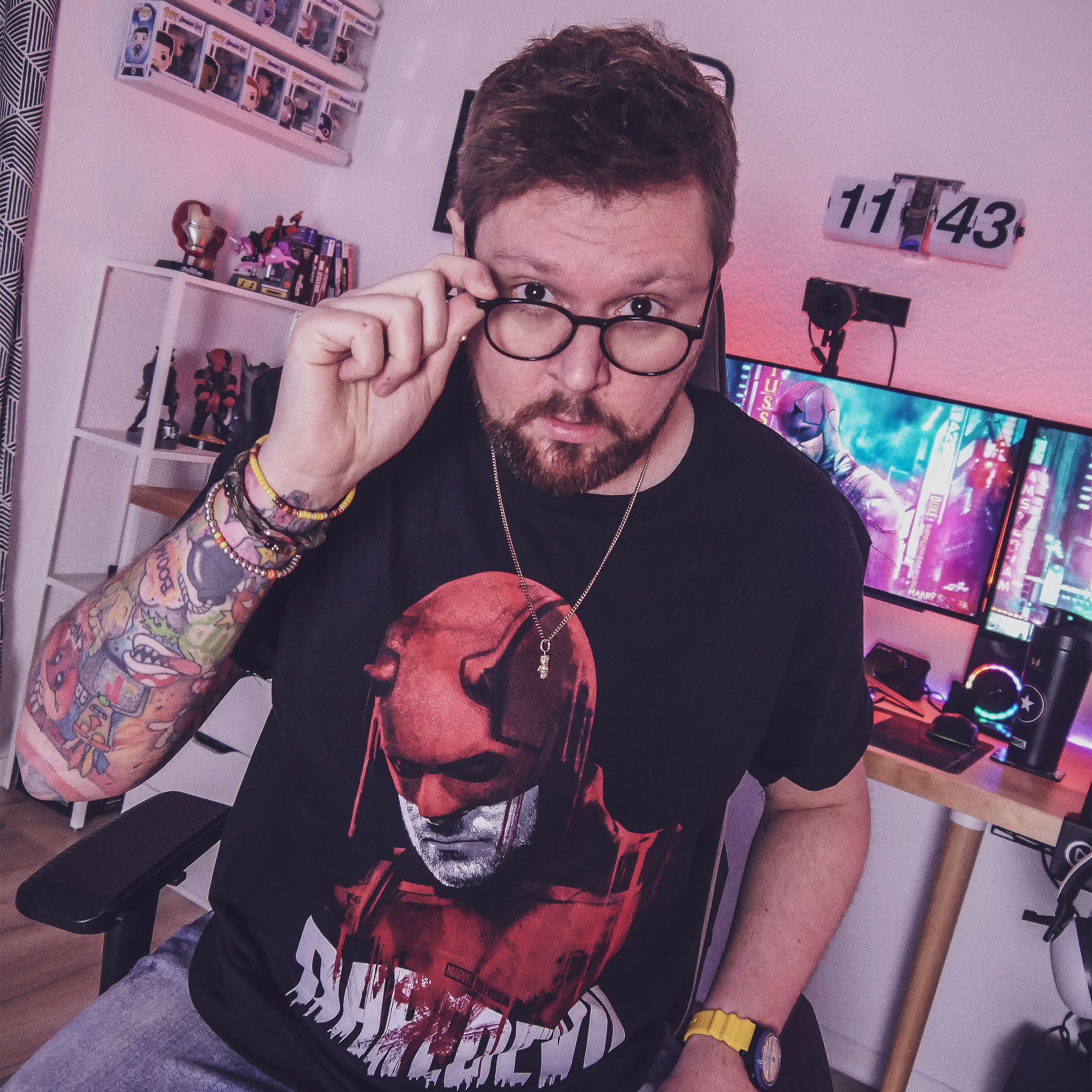 Imagen del producto Daredevil - Blood Camiseta negra