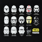 Imagen del producto Camiseta collage casco Stormtrooper negra - Star Wars
