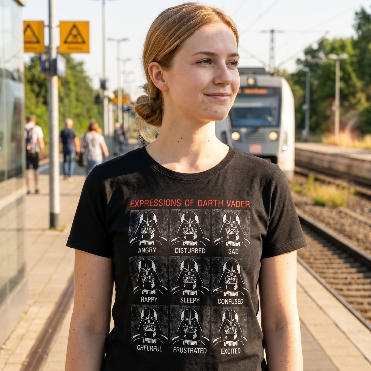 Product image Star Wars - Vader Expressions T-Shirt black