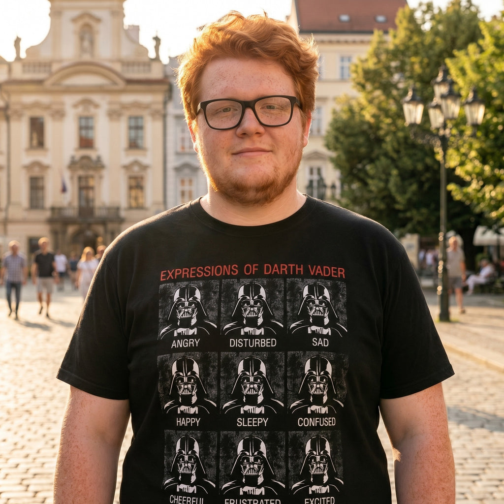 Product image Star Wars - Vader Expressions T-Shirt black