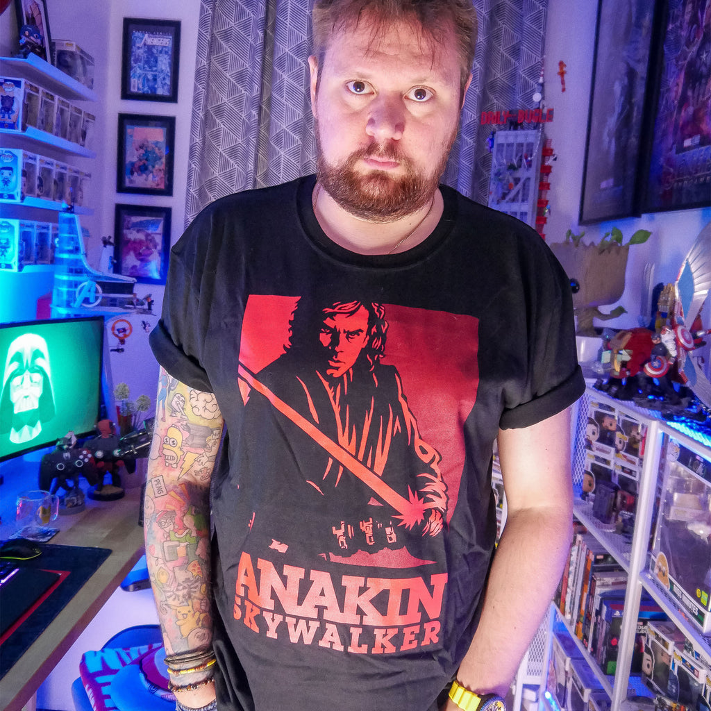 Imagen del producto Star Wars - Camiseta Anakin Legends negra