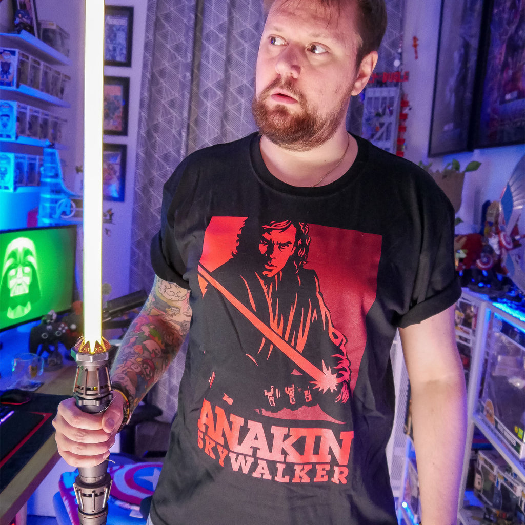 Imagen del producto Star Wars - Camiseta Anakin Legends negra