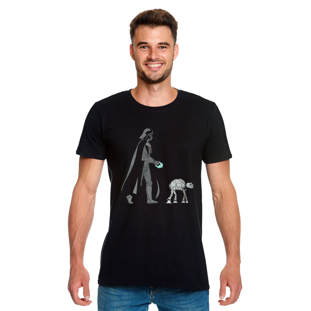 Imagen del producto Star Wars - Darth Vader Dog Walker Camiseta negra