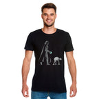 Imagen del producto Star Wars - Darth Vader Dog Walker Camiseta negra