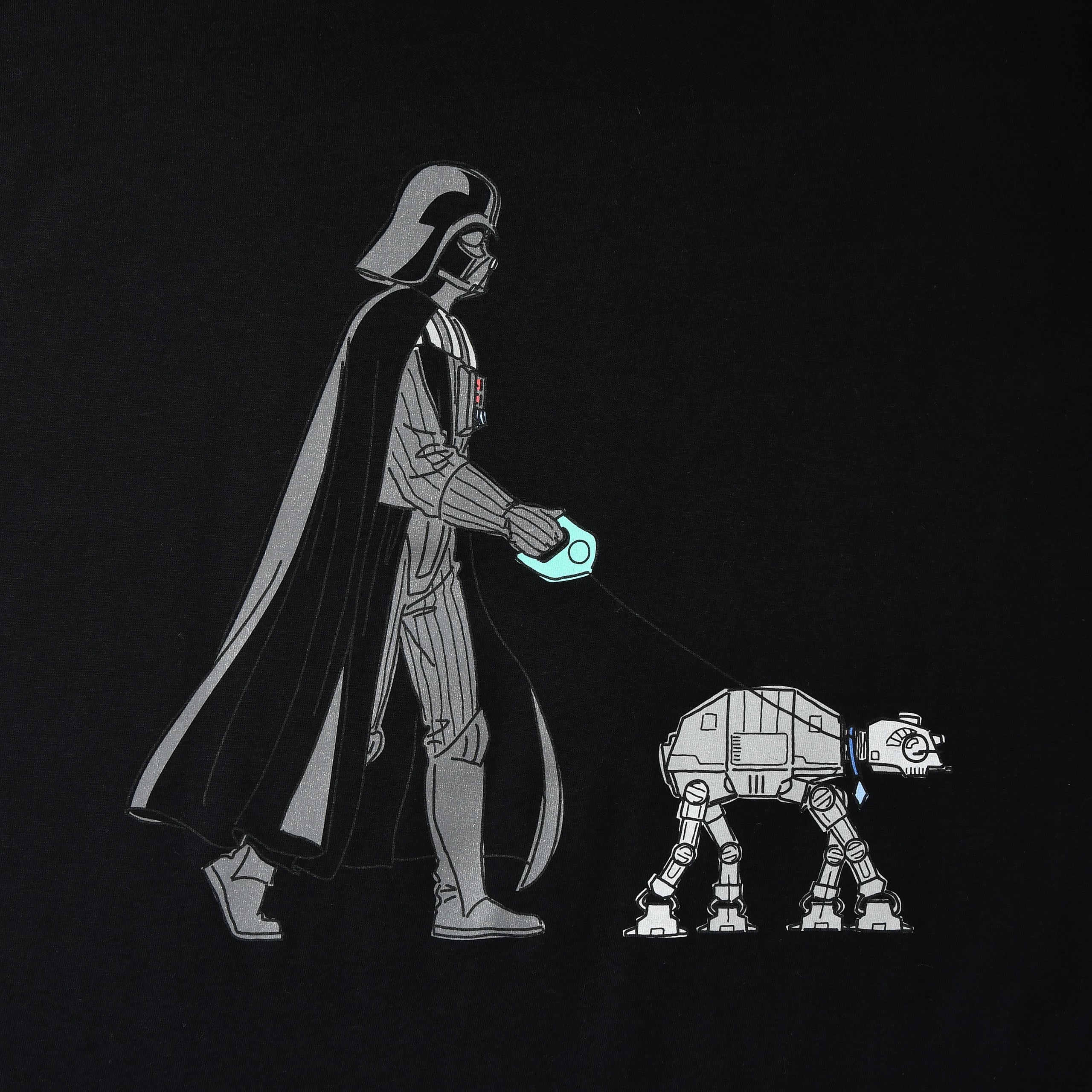Imagen del producto Star Wars - Darth Vader Dog Walker Camiseta negra